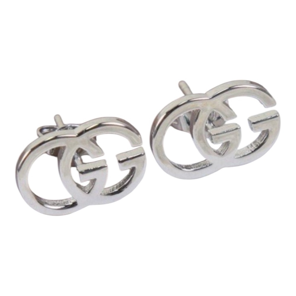 Gucci Silver GG Earrings